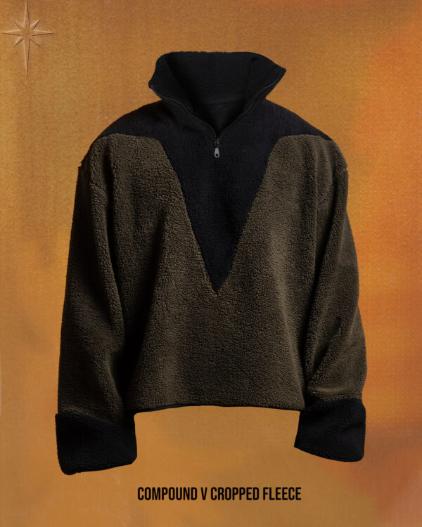 COMPOUND V CROPPED FLEECE