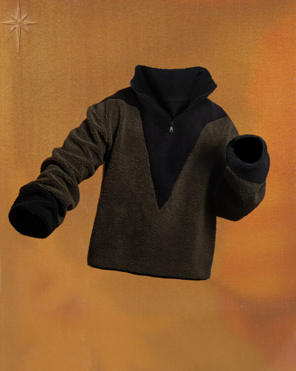 COMPOUND V CROPPED FLEECE - Image 2